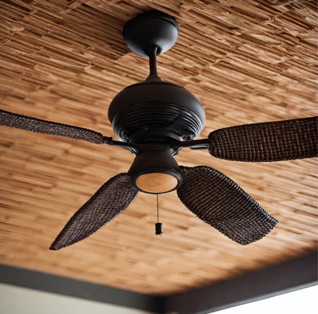 Balinese Style Ceiling Fan